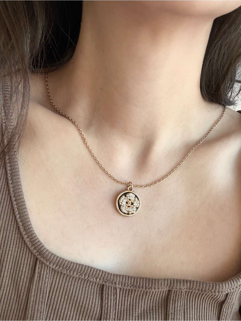 ✨ Vintage ONLY 1! CHANEL Flower Upcycled Necklace: BOGO Sale! ✨